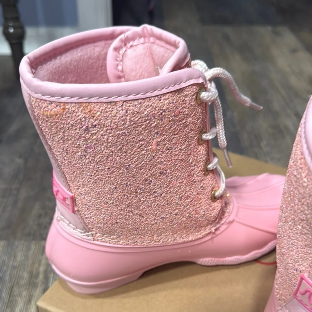 Sugar Kids Pink Glitter Boots